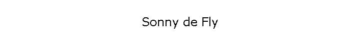 Sonny de Fly