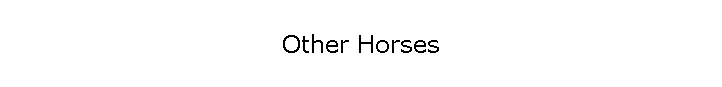 Other Horses